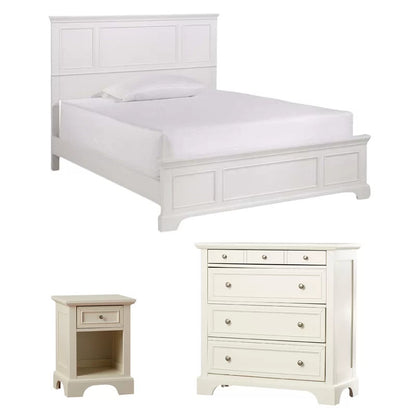 Bedroom Set: Hardwood Queen Standard 3 Piece Bedroom Set