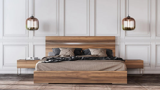 Bedroom Set : Light Oak Bedroom Set