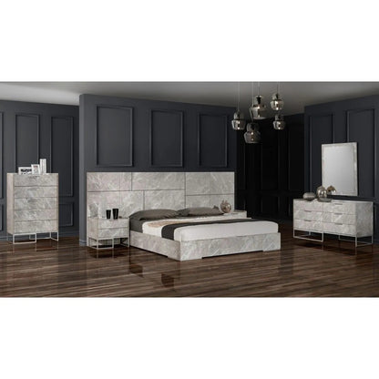 Bedroom Set: Modern Grey Bedroom Set