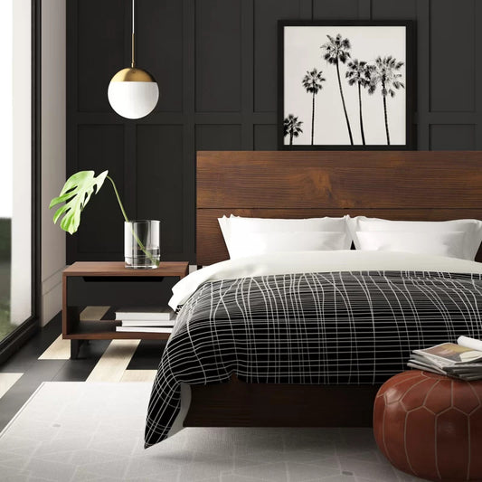 Bedroom Set: Platform 2 Piece Bedroom Set