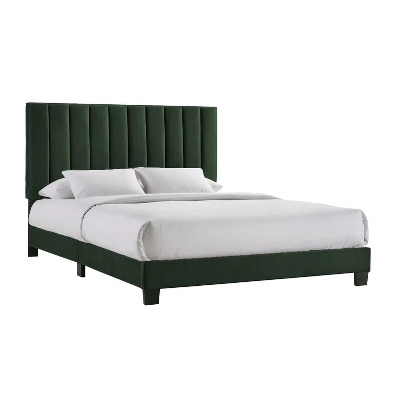 Bedroom Set: Queen Size Platform 2 Piece Bedroom Set
