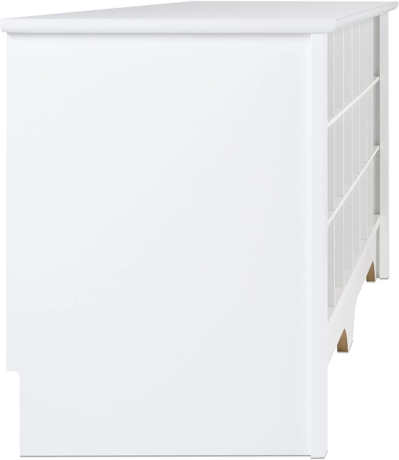 Benches : 24 Pair Shoe Storage Cubby Bench