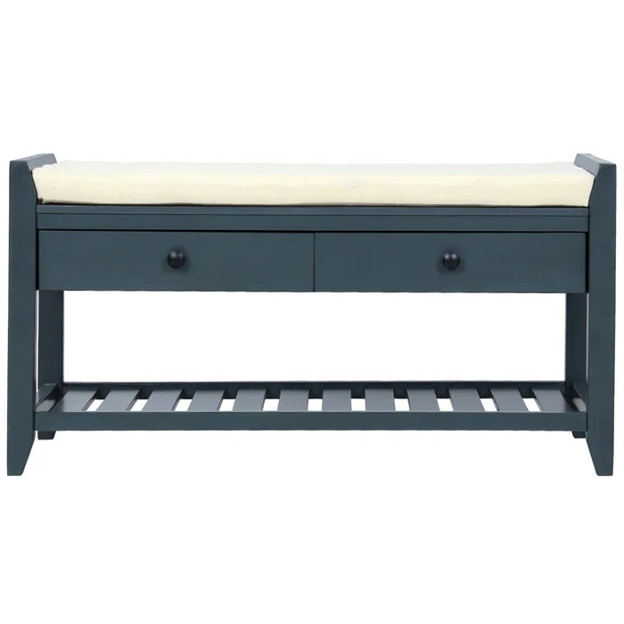 Benches: 3 Pair Shoe Rack With Seat