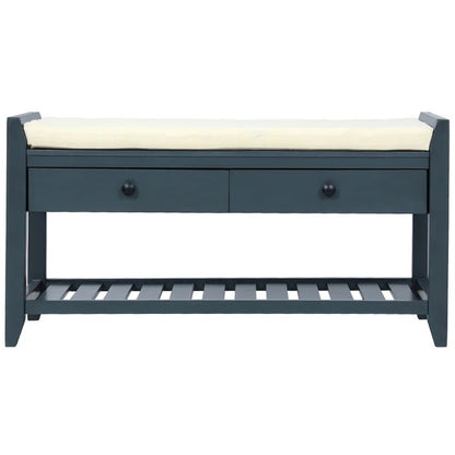 Benches: 3 Pair Shoe Rack With Seat