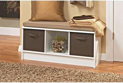 Benches: Cubical 3-Cube Storage Bench