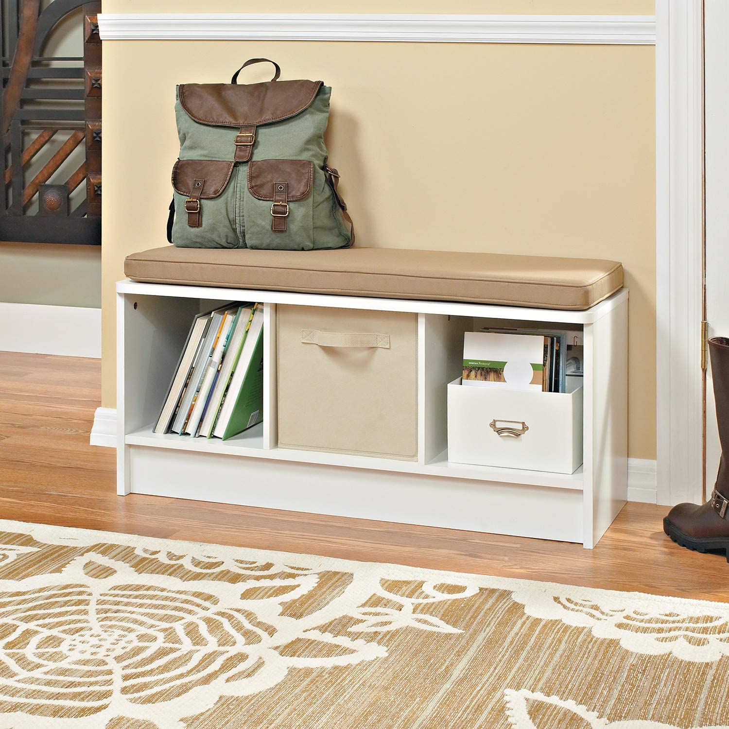Benches: Cubical 3-Cube Storage Bench
