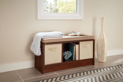 Benches: Cubical 3-Cube Storage Bench