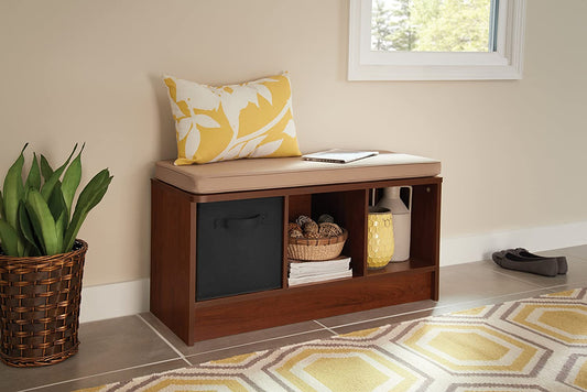 Benches: Cubical 3-Cube Storage Bench