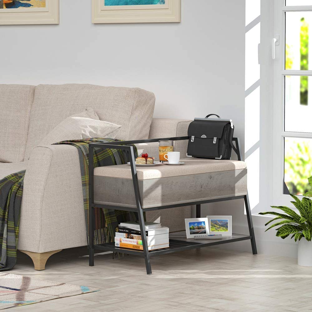 Benches: Flip Top Storage Bench, End of Bed Bench