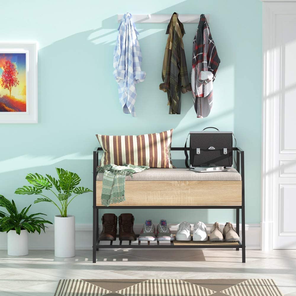 Benches: Flip Top Storage Bench, End of Bed Bench