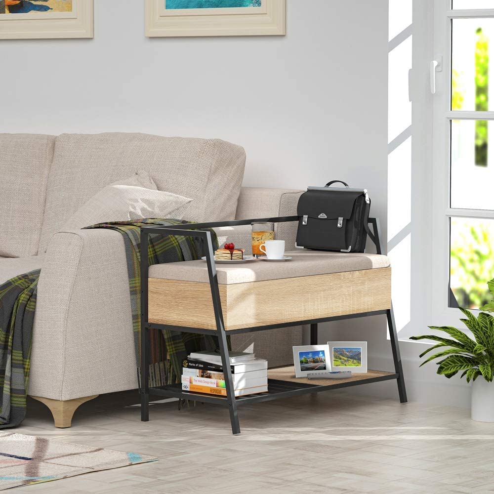 Benches: Flip Top Storage Bench, End of Bed Bench