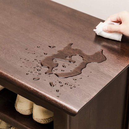 Benches Ideal for Entryway, Living Room, Holds Up to 550 lbs, Dark Brown