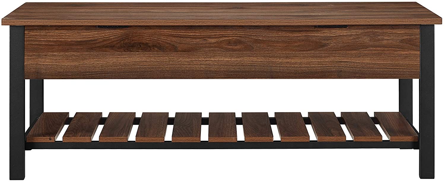 Benches: Lift Top Entry Bench with Bottom Rack