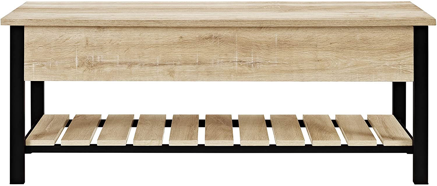 Benches: Lift Top Entry Bench with Bottom Rack