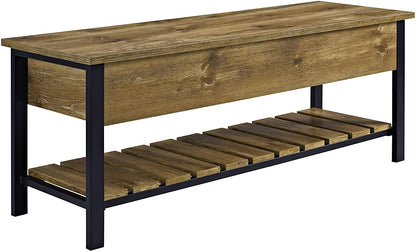 Benches: Lift Top Entry Bench with Bottom Rack