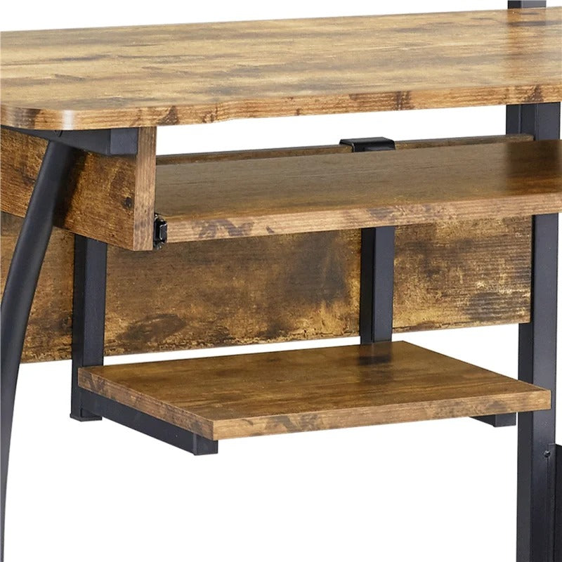 Computer Table: Big Size Wooden Desk