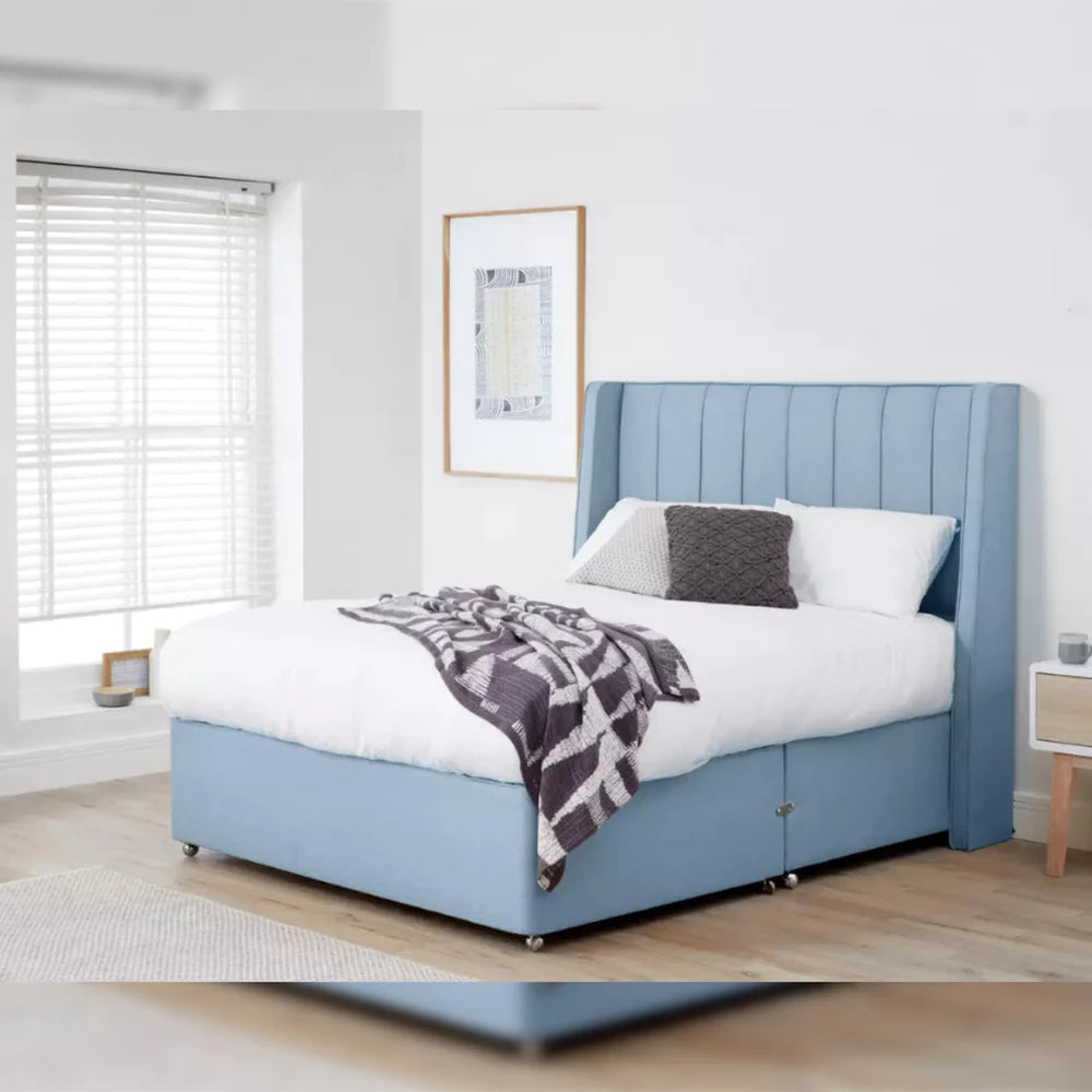 King Size: 2 Drawer King Size Divan Bed With Storage