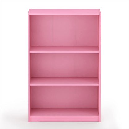 Bookshelf: 3-Tier Adjustable Shelf