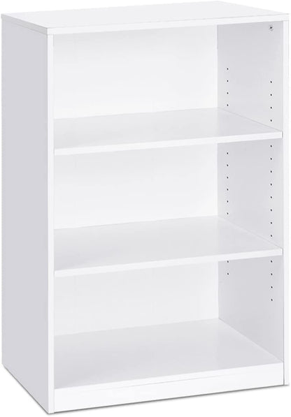 Bookshelf: 3-Tier Adjustable Shelf
