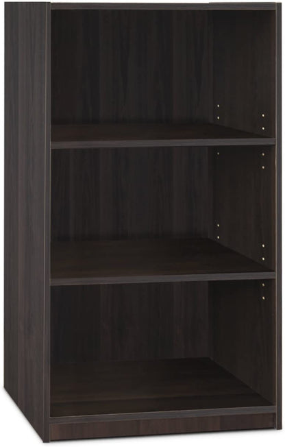 Bookshelf: 3-Tier Adjustable Shelf