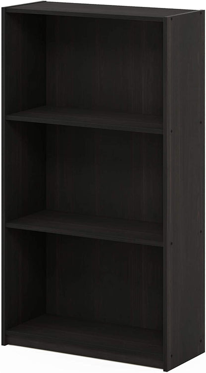 Bookshelf: 3-Tier Bookcase Storage Shelves