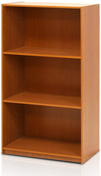 Bookshelf: 3-Tier Bookcase Storage Shelves
