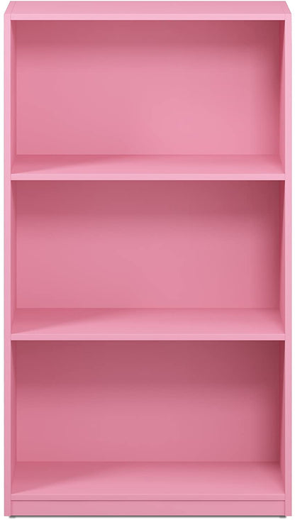 Bookshelf: 3-Tier Bookcase Storage Shelves