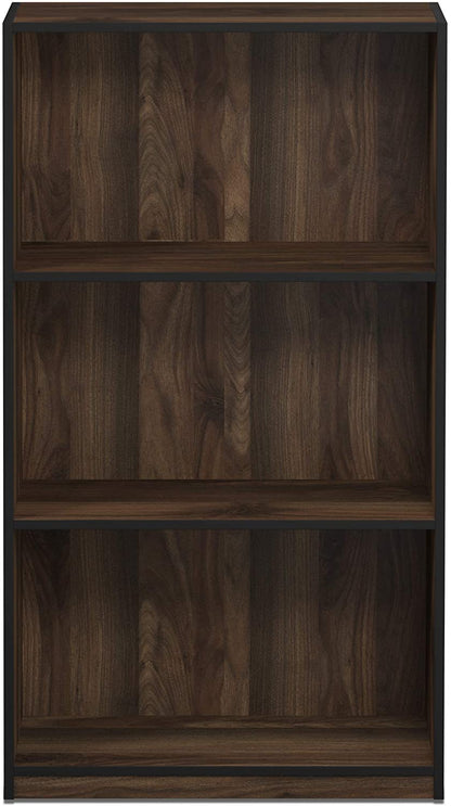 Bookshelf: 3-Tier Bookcase Storage Shelves