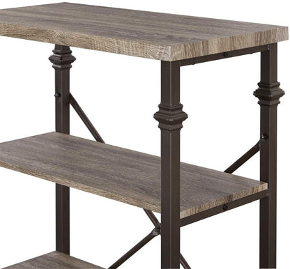 Bookshelf: 3-Tier Standing Storage Shelves