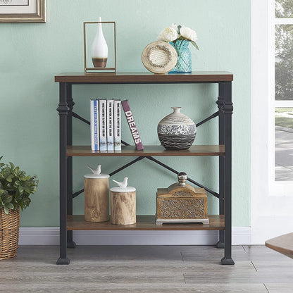 Bookshelf: 3-Tier Standing Storage Shelves