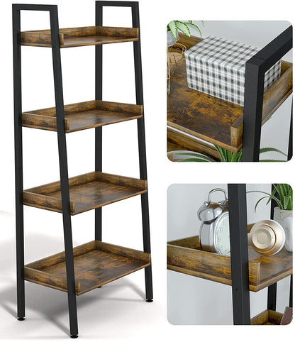 Bookshelf: 4-Tier Multipurpose Organizer Rack