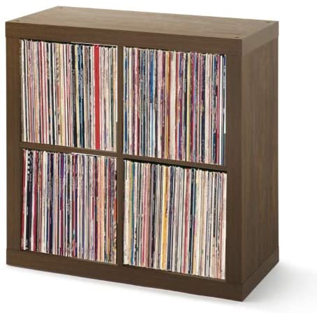 Bookshelf: 4 Cube Square Organizer Bookcase