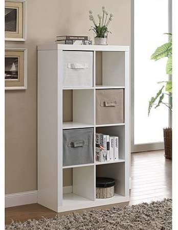 Bookshelf:  8-Cube Organizer Bookcase