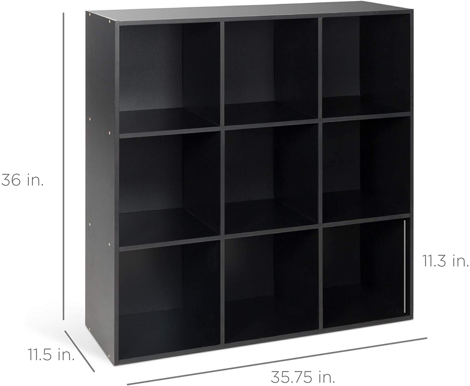 Bookshelf: 9-Cube Storage Shelf Organizer Bookshelf 