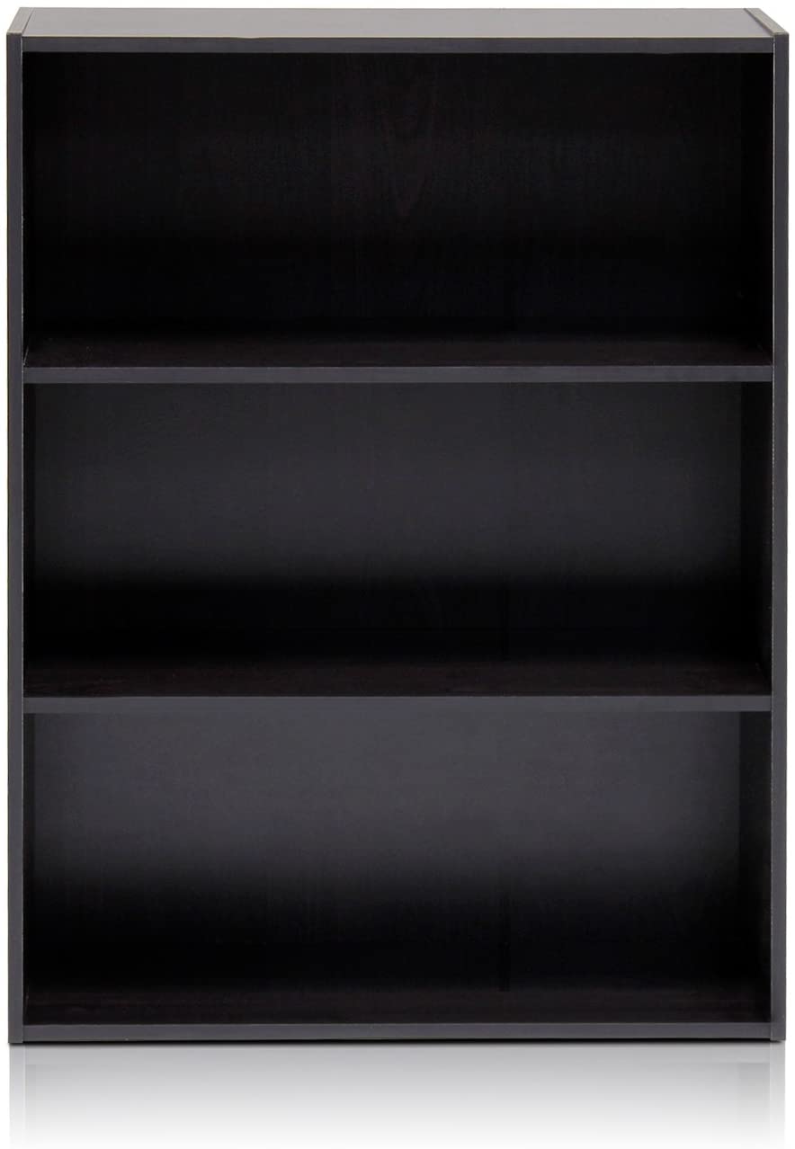 Bookshelf: Espresso 3-Tier Open Shelf