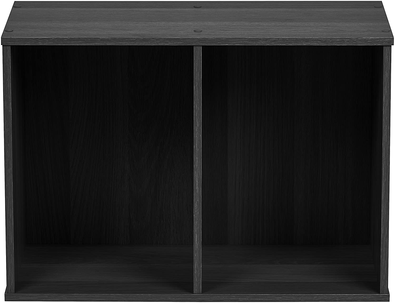 Bookshelf: Modern 2 Tier Shelf Small Bookcase