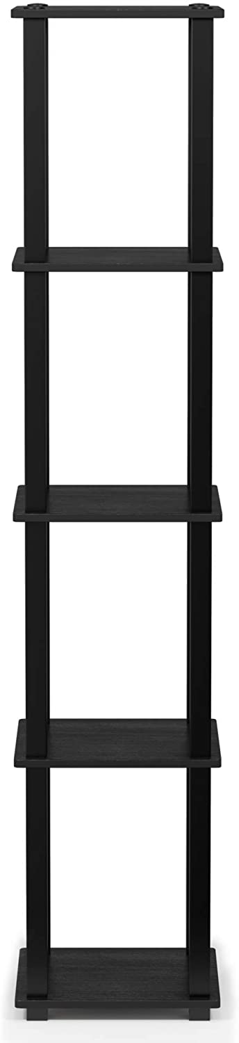 Bookshelf: Turn-N-Tube 5-Tier Corner Square Rack Display Shelf