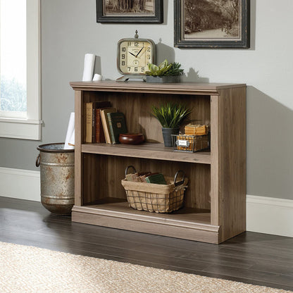 Bookshelf: Wooden 2-Shelf Bookcase  