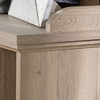 Bookshelf: Wooden Oak Finish Bookcase