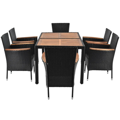 Breakfast Table: 6 Seater Dining Set