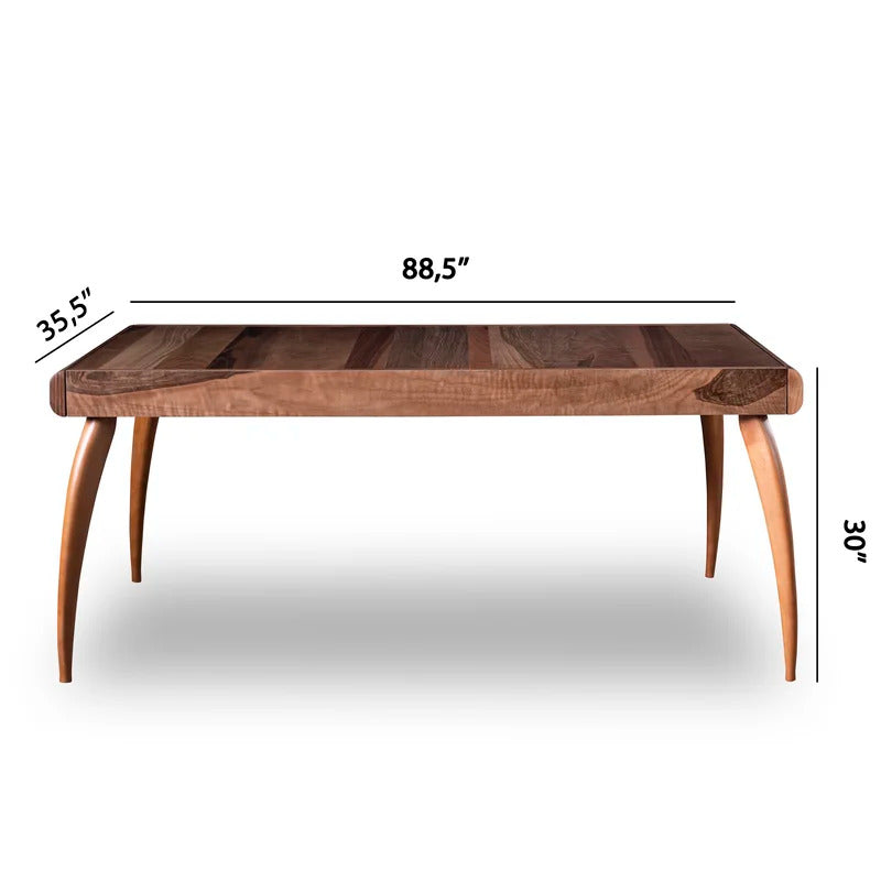 Breakfast Table: 6 Seater Wooden Dining Set