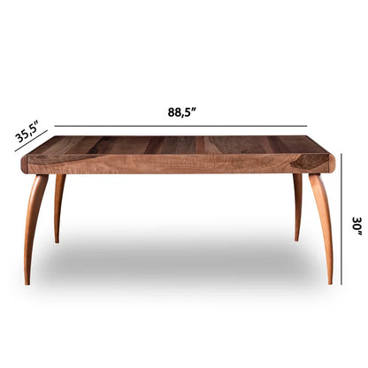 Breakfast Table: 6 Seater Wooden Dining Set