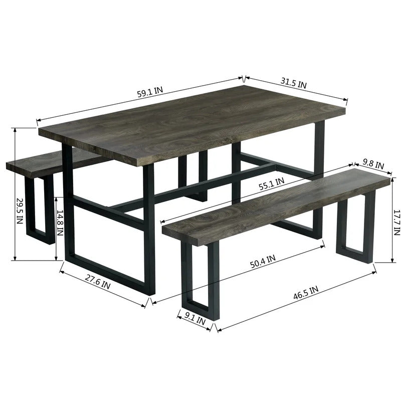 Breakfast Table: Breakfast Nook Dining Set