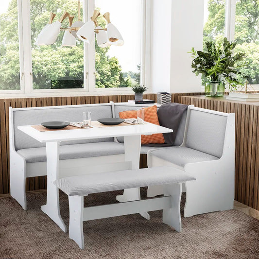 Breakfast Table: Breakfast Nook Dining Set