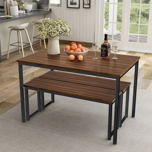 Breakfast Table: Breakfast Table with 4 Chairs Dining Set