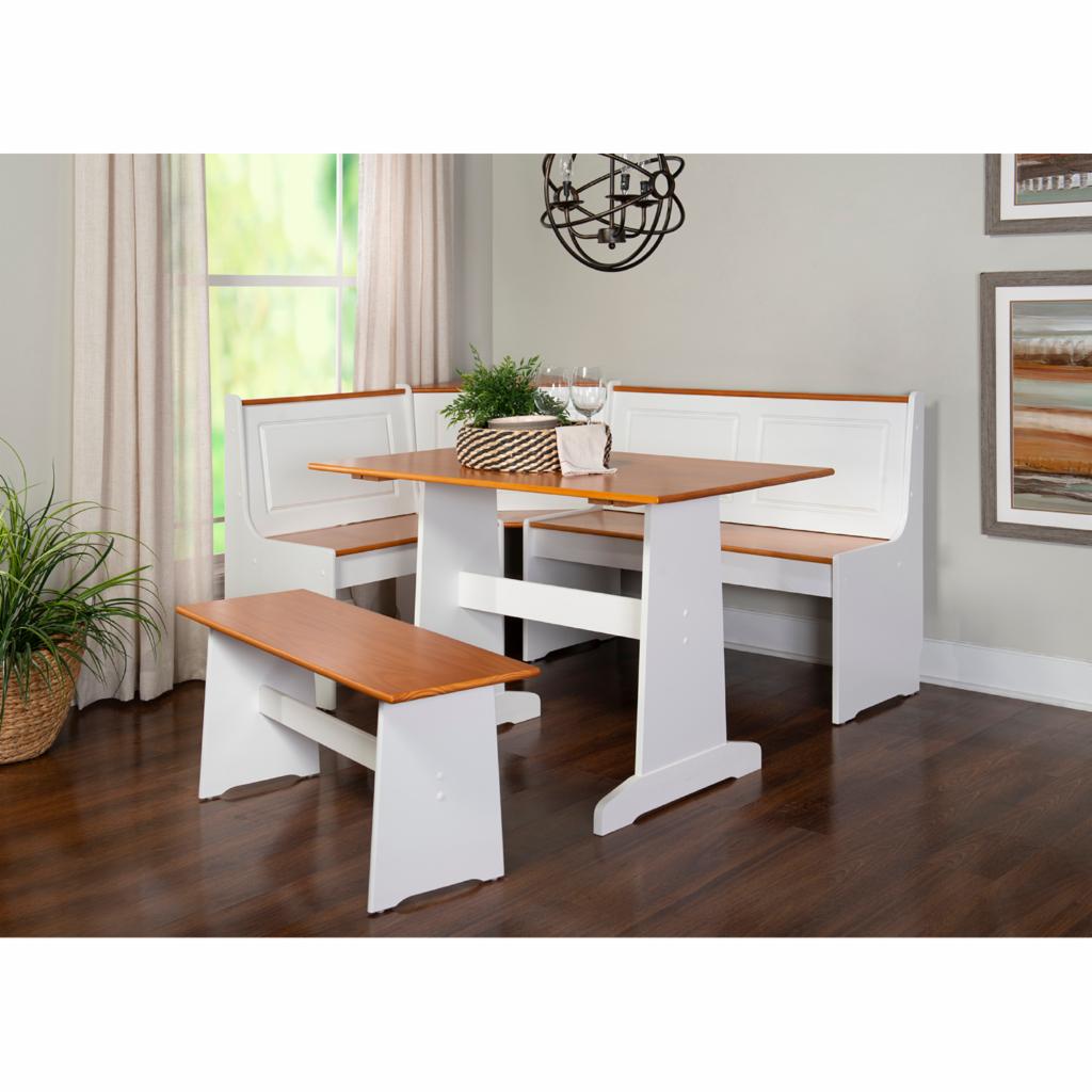 Breakfast Table: Breakfast Table with Bench Nook Set
