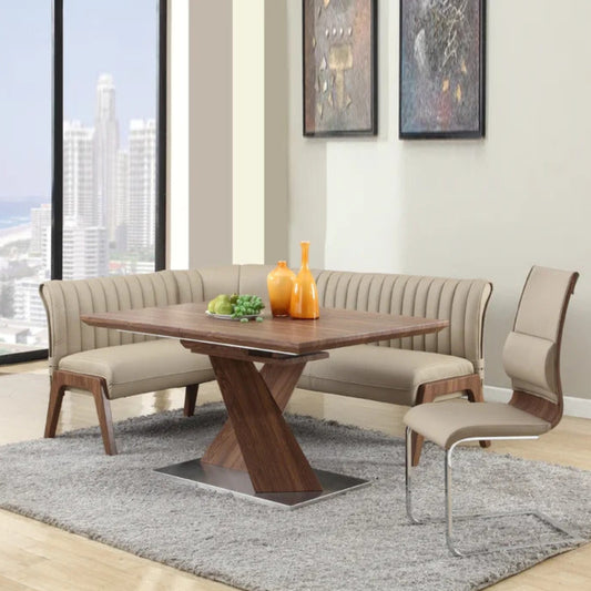 Breakfast Table Butterfly Leaf Extendable Dining Set