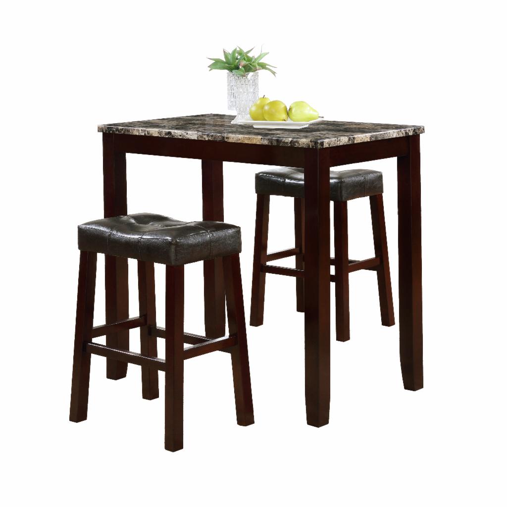 Breakfast Table: Counter Height Breakfast Table Set