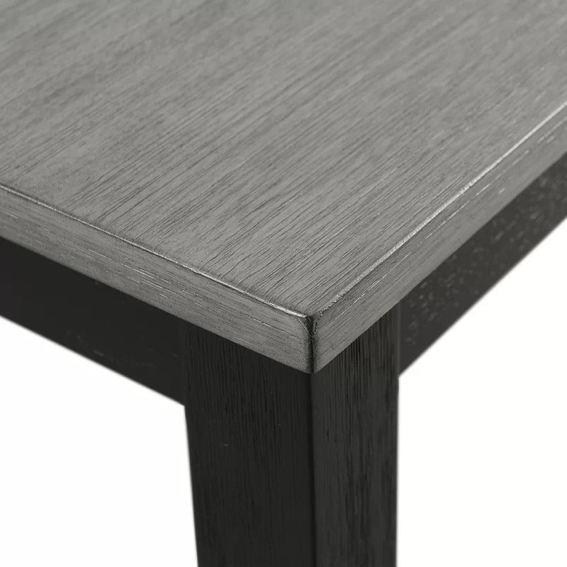 Breakfast Table: Solid Wood Breakfast Nook Dining Set