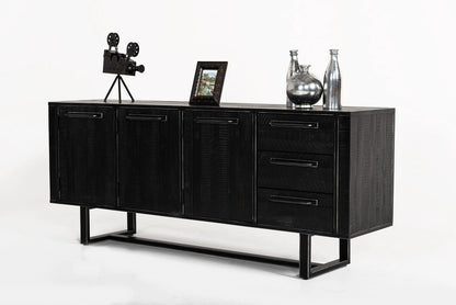 Buffet Chair ROUGH Black Buffet